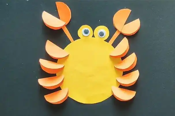 几何图形拼贴画:怎么用圆形制作动物拼贴画(步骤图解)11