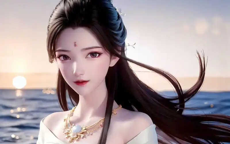 国漫女神4k高清壁纸:唯美国风,婉罗的独特气质无人可比