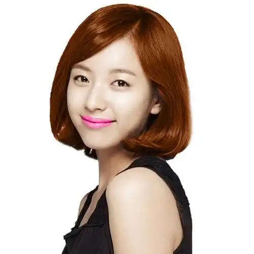 波波头女生图片短发