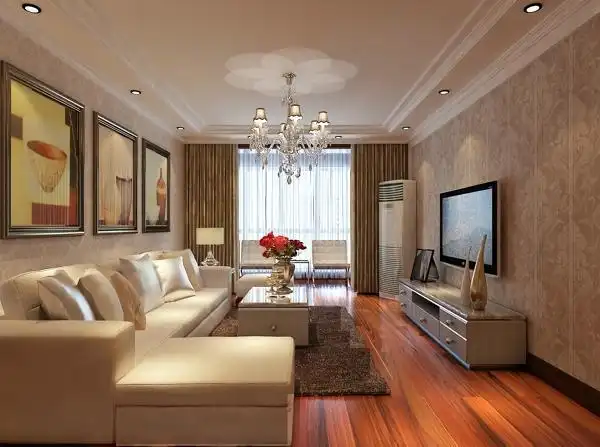 三室两厅现代简约风格装修效果图,10万装成这效果已经不错啦