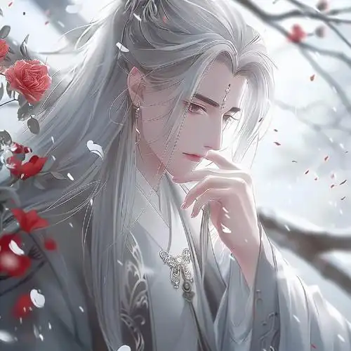 超美氛围感古风情头#情侣头像##唯美图片