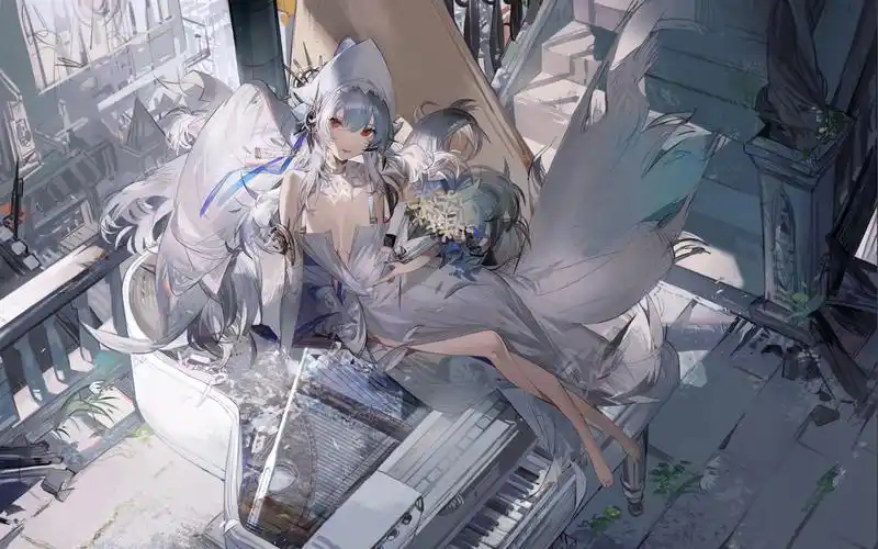 02【明日方舟】归溟幽灵鲨 #原速 #绘画