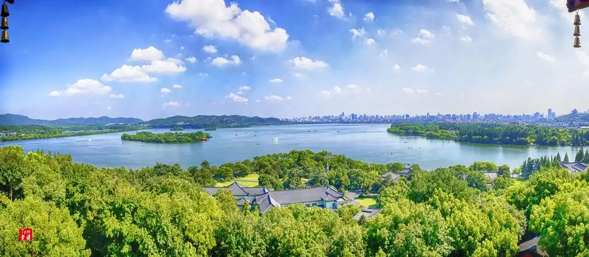 西湖全景图