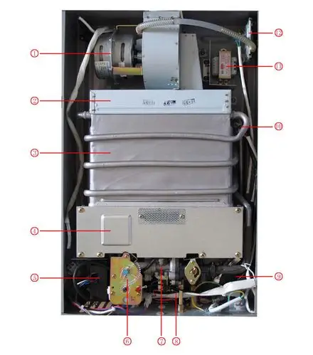万和q8bv8非常节能恒温型强排式燃气热水器sq16-8b-10