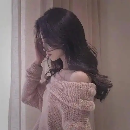 侧面女生头像丨不赶什么浪潮也不搭什么船我自己有海