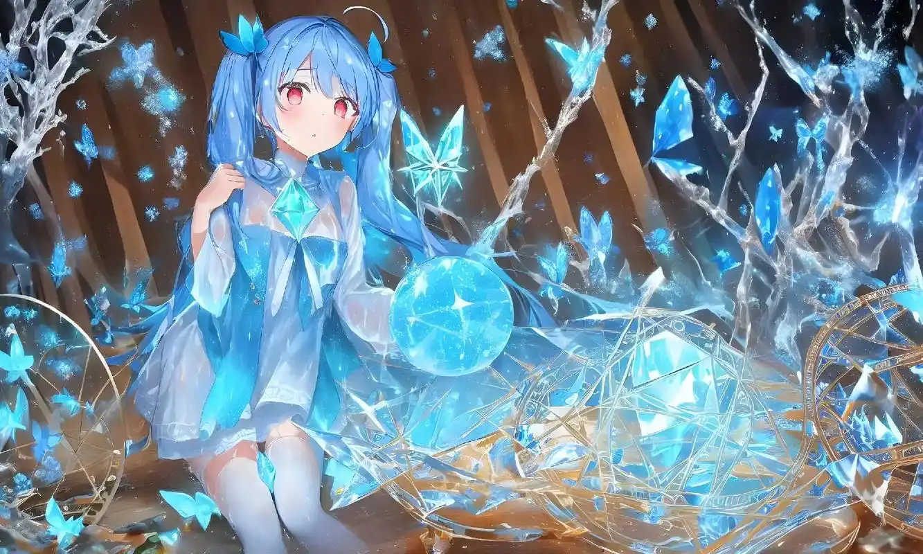 动漫壁纸 #动漫少女 ai制作不易,多谢点赞 - 抖音