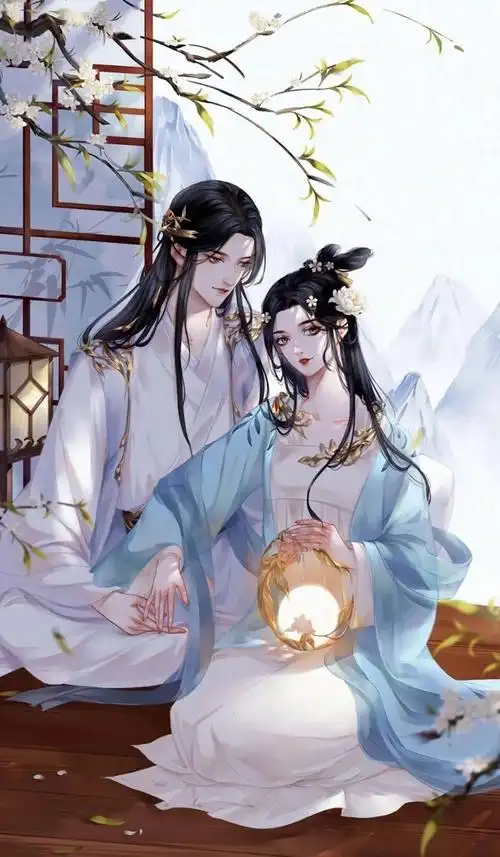 古风壁纸情侣篇他朝若是同淋雪今生也算共白头67