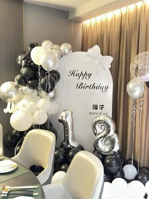 生日宴气球布置