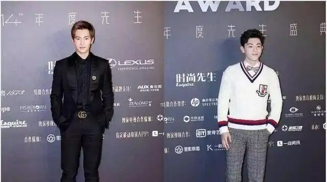 跟杨洋同一个背景板,明显邓伦更高一点,但是为什么印象中杨洋比邓伦高