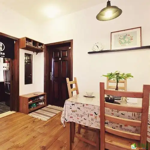 现代 两室两厅一卫房屋面积:50㎡ 风格分类:现代 装修户型:两室两厅一