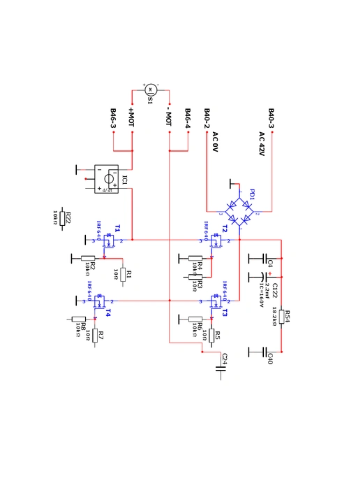 萨福mig焊机送丝机主板电路