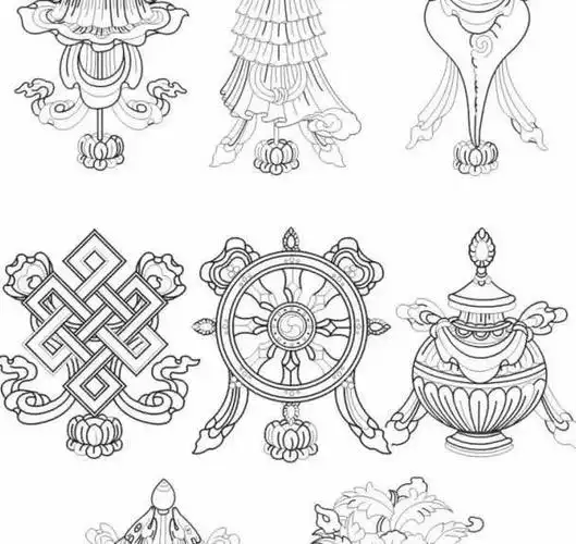 佛教八吉祥见者增祥瑞