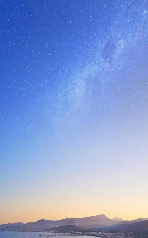 唯美德国渐变天空