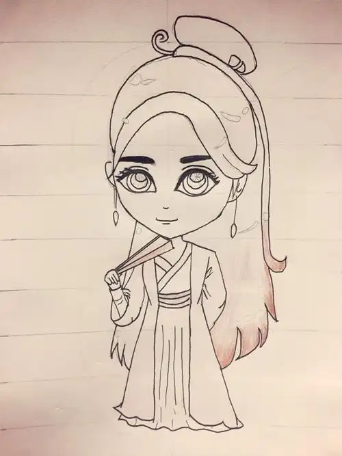 儿童漫画孩子们的白浅上神