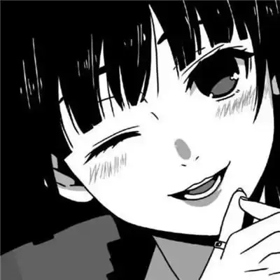 ins黑白动漫女头 超火的日系ins风漫画头像黑白女生高清好看图片_女生