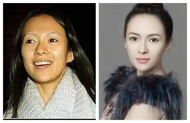 出刘亦菲卸妆后素颜照,由于前后容貌差别大被批真丑,从素颜对比照来看