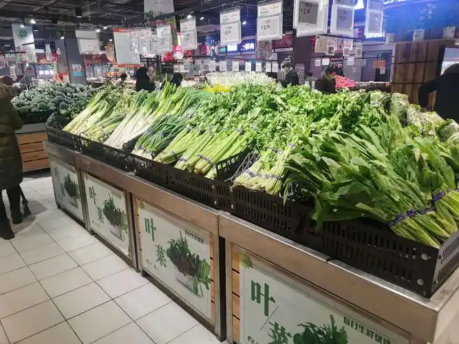 1.22中心店蔬菜陈列