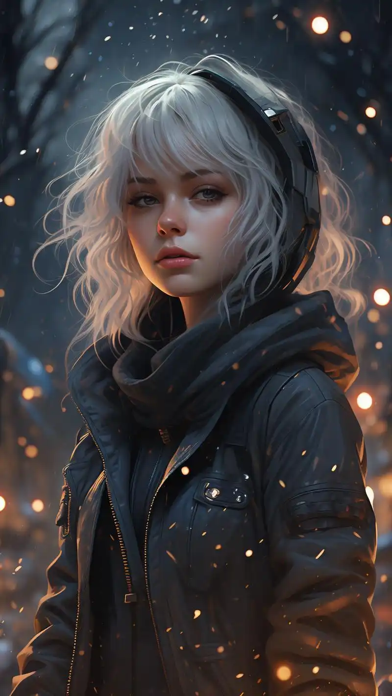 90霸气女生黑暗系夜空壁纸94 探索未知的黑暗夜空,与霸气高冷的