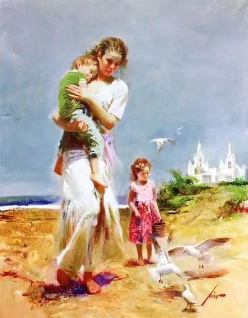 母亲节:中外名画中最伟大的爱——母爱!