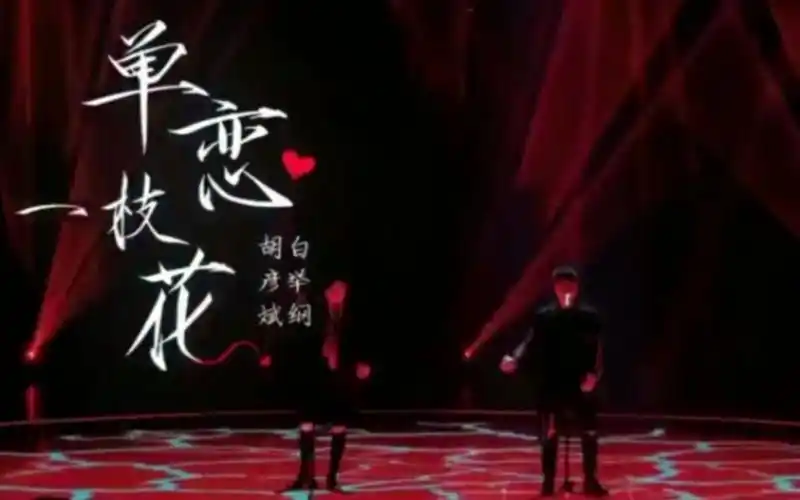 单恋一枝花(live)白举纲,胡彦斌_哔哩哔哩_bilibili