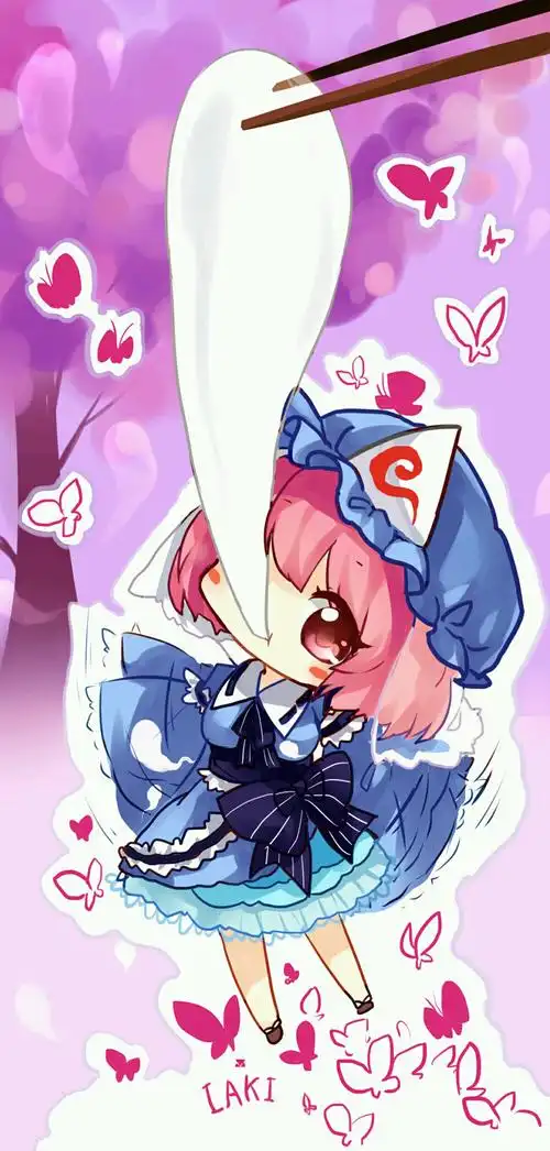 id=58372427 q版 q版 女 女图 萌 可爱 卡哇伊 p站 【p站q版】短发 粉