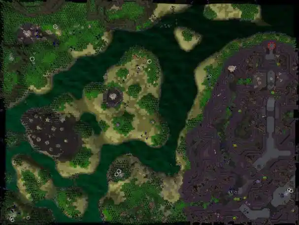 那些重铸的魔兽争霸3战役关卡_地图