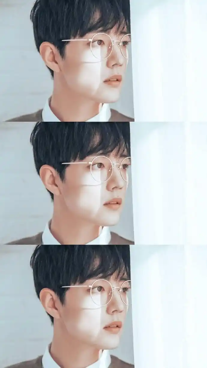 肖战的无水印拼接壁纸,一眼就心动