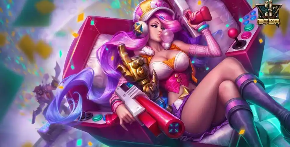 英雄联盟厄运小姐皮肤图片-英雄联盟厄运小姐皮肤大全-千篇网