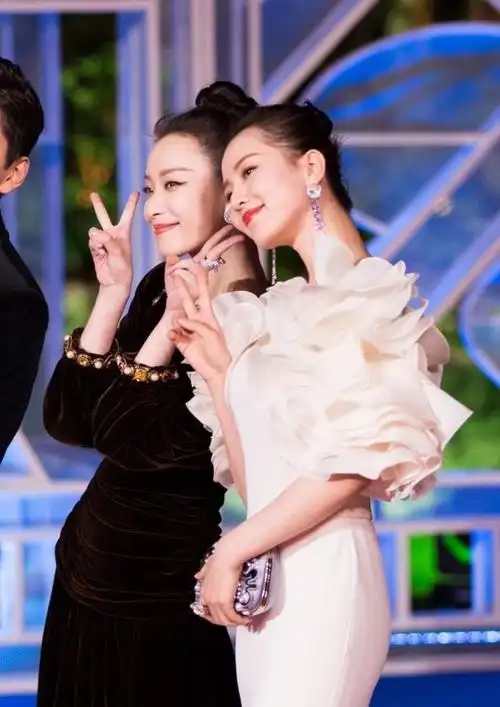 倪妮刘诗诗两人一起走红毯 刘诗诗倪妮再合体(3)