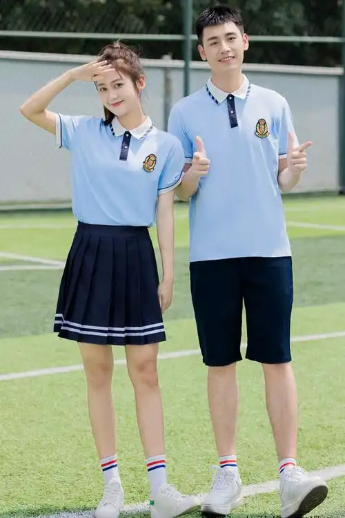 六年级毕业班服定制diy学院风韩国初高中小学生运动会校服团体t恤