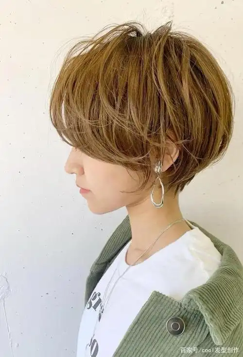 日系短发纹理烫 给你要的时髦感!