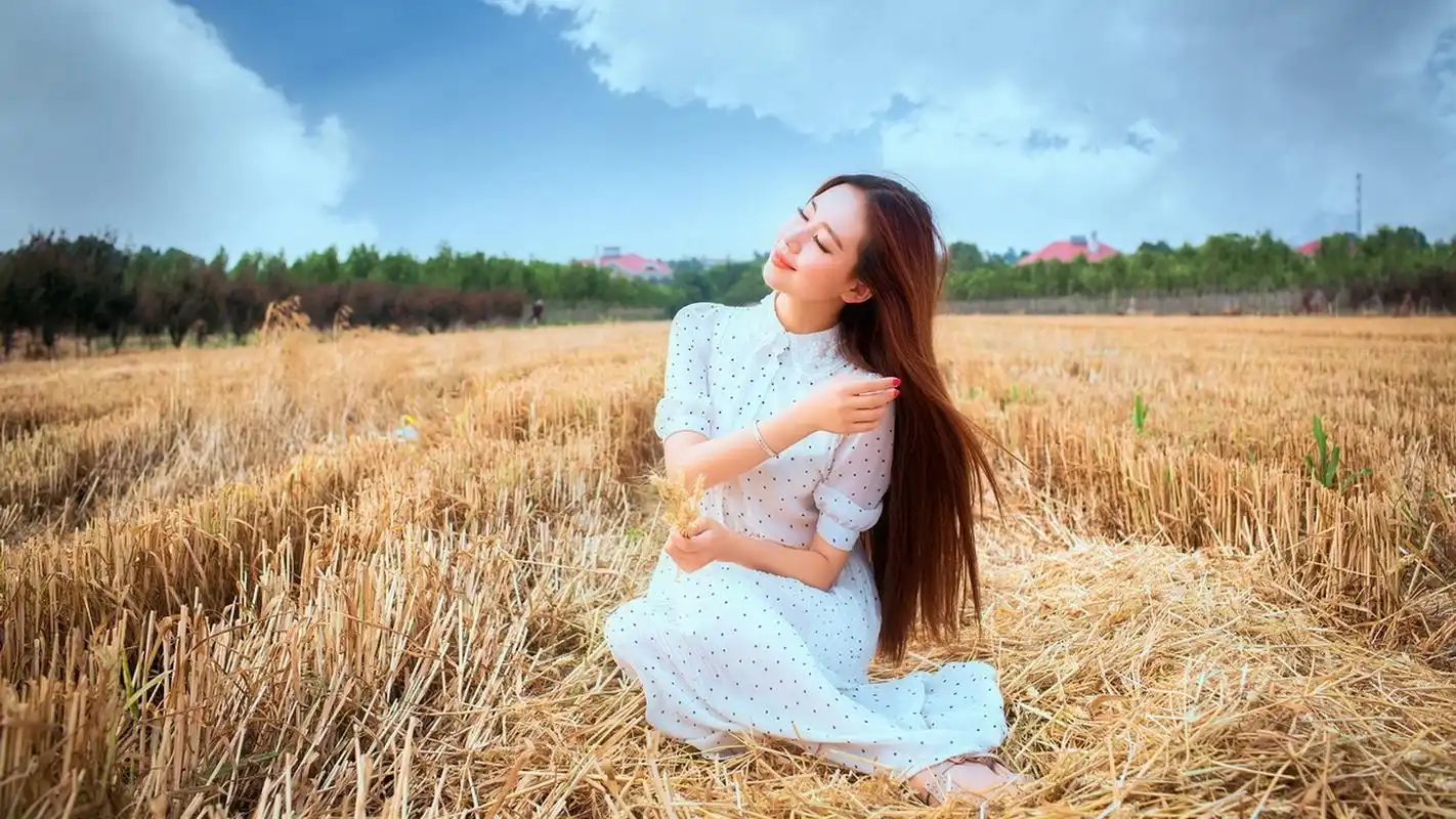 文艺美女壁纸204