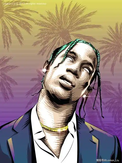 【潮流插画分享】说唱 | 嘻哈 | rap | lexkon liu