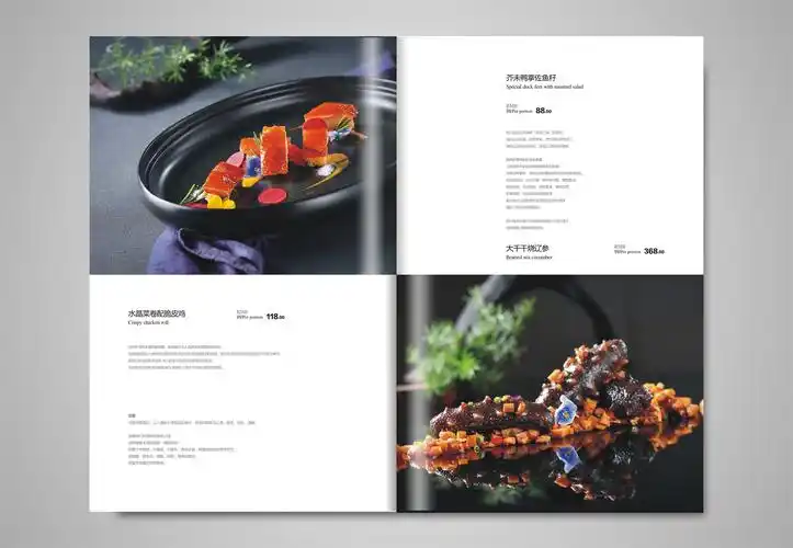 高档菜牌设计,菜单排版设计,成都捷达菜谱设计制作公司|平面|书籍/画