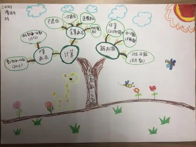 特色作业-思维导图优秀作品欣赏