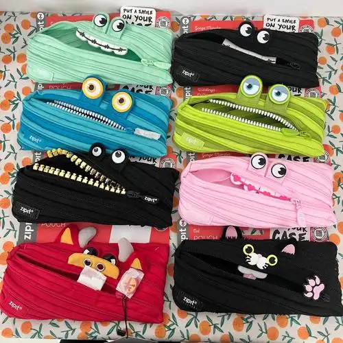 来噜来噜zipit怪兽以色列笔袋