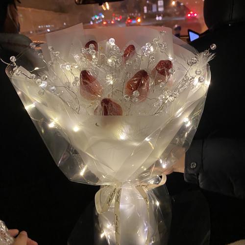 满天星花束diy材料全套送对象礼物男生m适合送闺蜜自己做手工珠