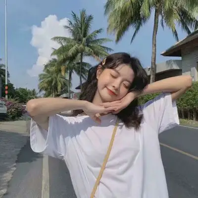 森系女生头像仙女ins 笑容灿烂文艺头像女