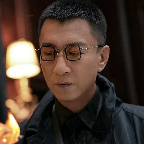扫黑风暴孙红雷李成阳同款眼镜男潮近视方框茶色眼镜框架女有度数