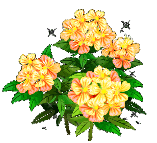 【原创素材】gif格式透明花草素材(新制03)