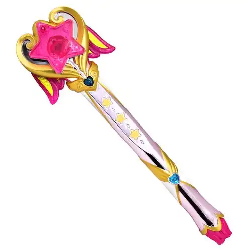 奥迪双钻巴拉拉巴拉巴拉巴啦啦小魔仙美雪星翼魔法棒变身器玩具