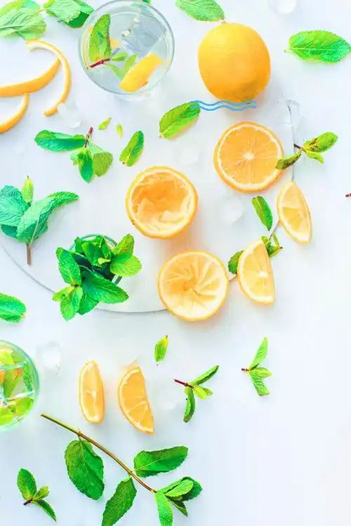 夏日水果清新海报背景