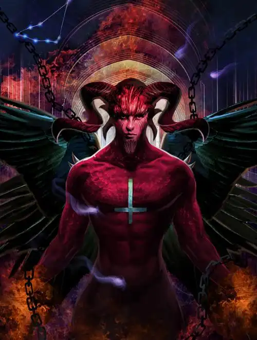 原创设计塔罗牌之恶魔