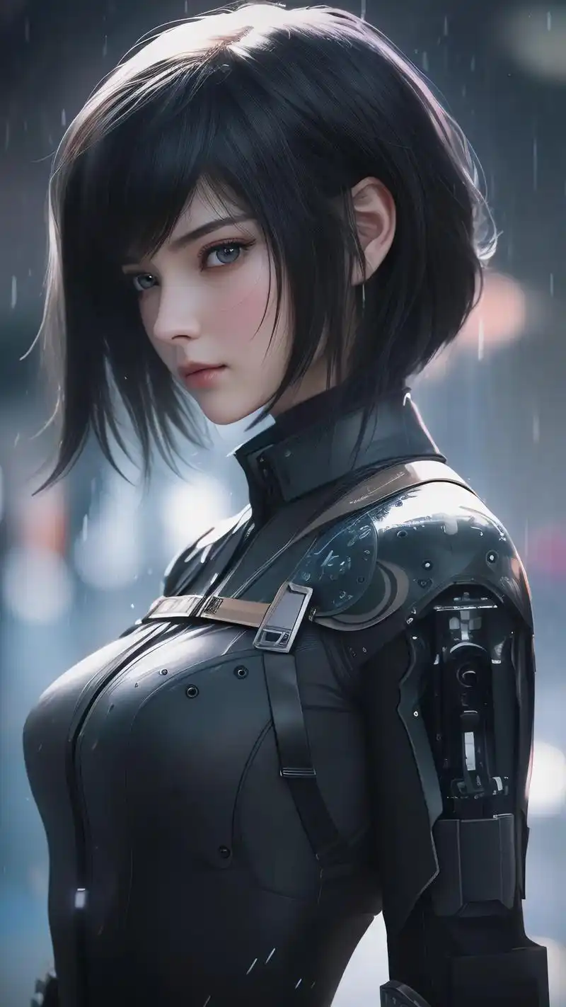 攻壳机动队阿丽塔.这姑娘给人的感觉就是拽拽的,看她不顺眼,却 - 抖音