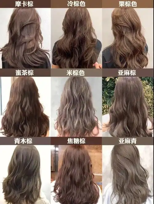 9种显白棕色系推荐超级好看的生活发色
