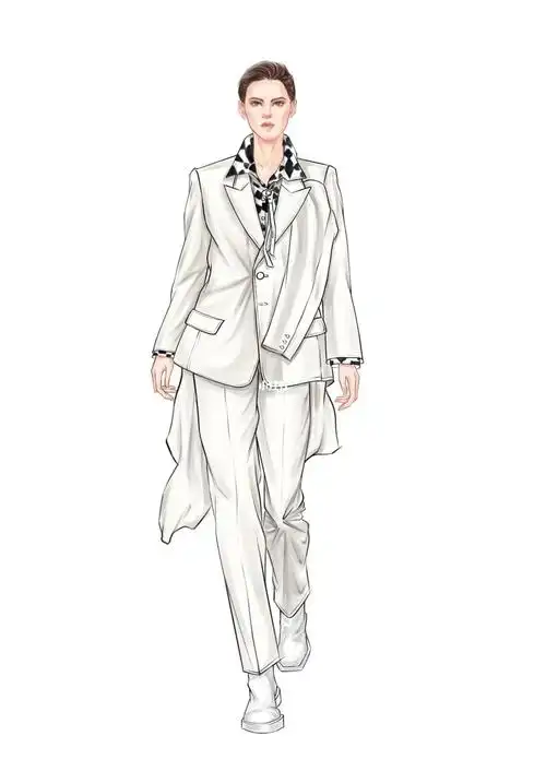 效果图  #服装设计效果图  #服装设计考研  #服装设计  #服装设计手绘