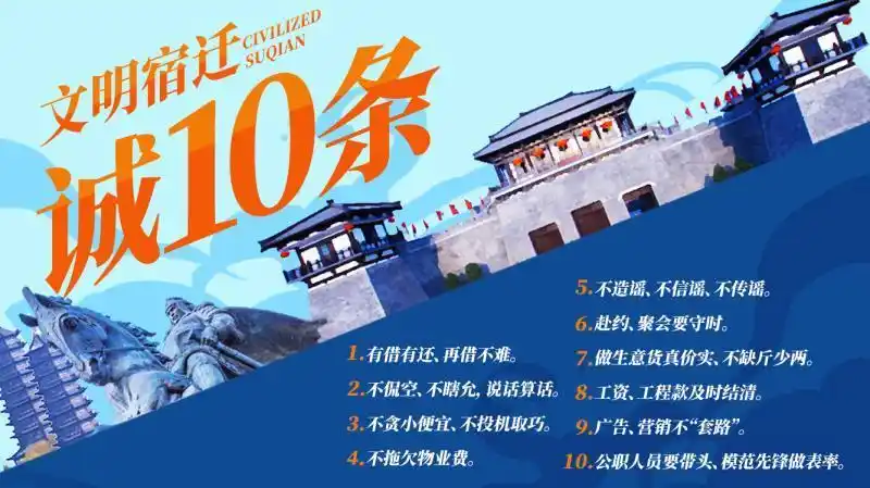 江苏宿迁:内外兼修 以文明为底色绘就人民幸福画卷