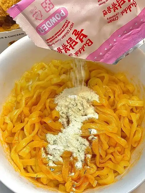 都给我吃奶油干酪火鸡面75黏糊糊奶香奶香