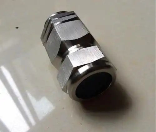 黄铜防爆镀镍填料函 黄铜镀镍铠装密封填料函