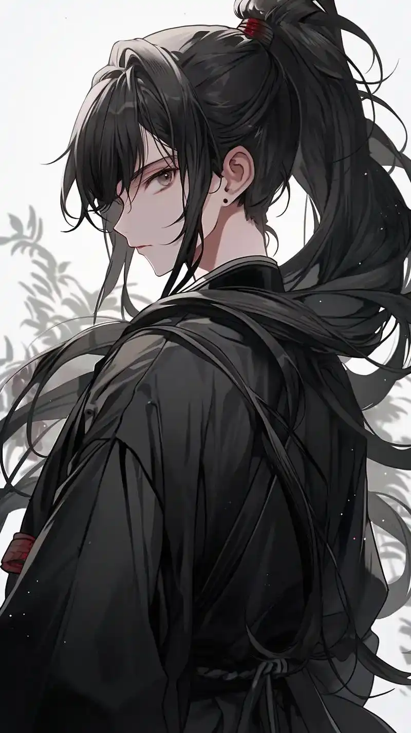 长发少年.#古风 #二次元 #国风 #少年 #这漫画太好看啦 - 抖音